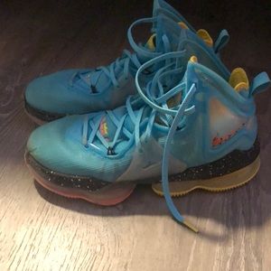 Nike LeBron 19 Shoes |Christmas|  Polarized Blue